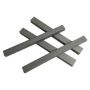 Wolfram 99% prvek 74 čistý kov kovový pásek wolframový pásek 0.2x20x104mm Evek GmbH - 3