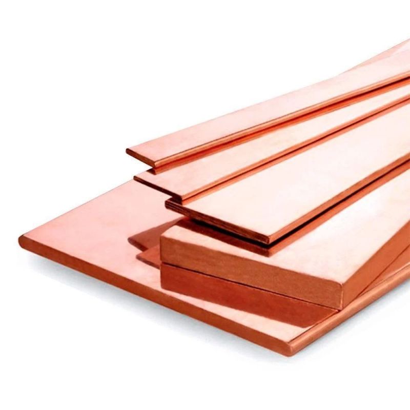 Měděná plochá tyč 30x2mm-90x5mm pásy plechové řezané na desku o velikosti 0,5-2 metru Měděná plochá tyč 30x2mm-90x5mm pásy plechové řezané na desku o velikosti 0,5-2 metru