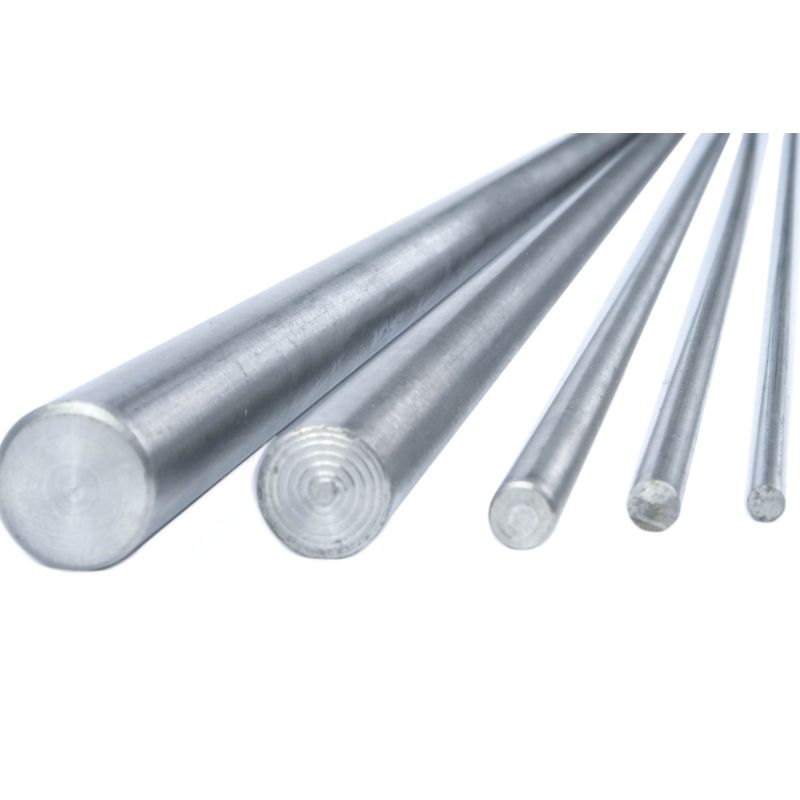 Zirkonová kovová kulatá tyč 99,9% od Ø 0,8 mm do 40 mm tyč Zr prvek 40