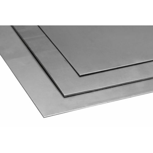 Nerezový plech 1,2-3 mm (Aisi — 321 / 1,4541) desky řezání plechu volitelná požadovaná velikost možná 100-1000 mm