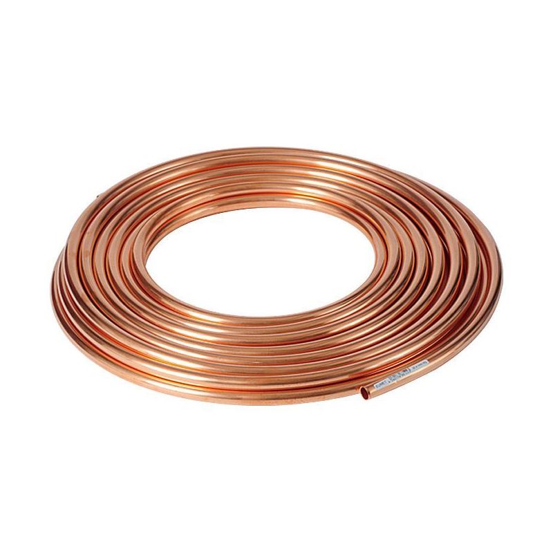 Měděná trubka měkká žíhaná 1x0.2mm-3x0.5mm Cu-DHP/CW024A v kruhu 2.1990