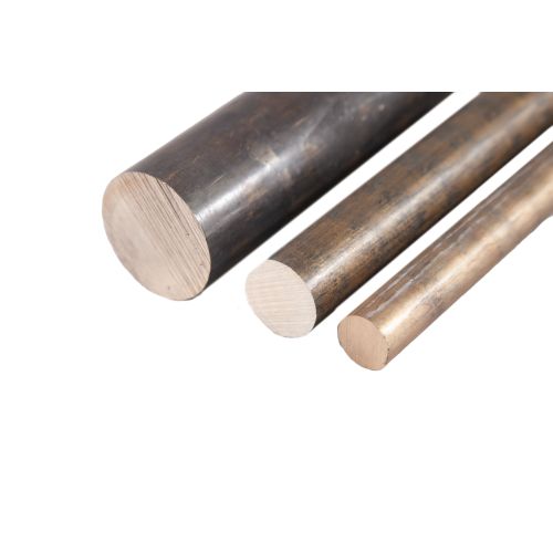 Bronzová tyč 13–51 mm Rg7 kulatá tyč 2.1090 CuSn7ZnPb CC493K