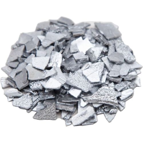 Chrom Cr 99% čistý kovový prvek 24 vloček Dodavatel chromových vloček