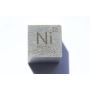 Nikl kovová kostka 10x10mm leštěná 99,6% čistota kostka