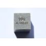 Nikl kovová kostka 10x10mm leštěná 99,6% čistota kostka
