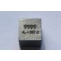 Olovo Pb kovová kostka 10x10mm leštěná 99,99% čistota kostka