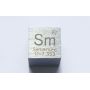 Samarium Sm kovová kostka 10x10mm leštěná 99,95% čistota kostka