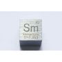 Samarium Sm kovová kostka 10x10mm leštěná kostka čistoty 99,95%