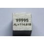 Indium In kovová kostka 10x10mm leštěná 99,995% čistota