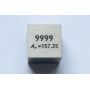 Gadolinium Gd kovová kostka 10x10mm leštěná 99,99% čistota kostka