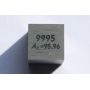Molybden Mo kovová kostka 10x10mm leštěná 99,95% čistota kostka
