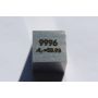 Kobalt Co kovová kostka 10x10mm leštěná kostka čistoty 99,96%