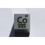 Kobalt Co kovová kostka 10x10mm leštěná 99,96% čistota kostka