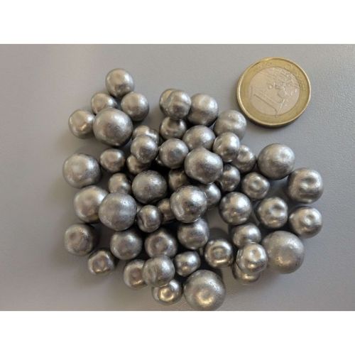 Niklová koule Ni element 28 99,99% 5gr - 5Kg