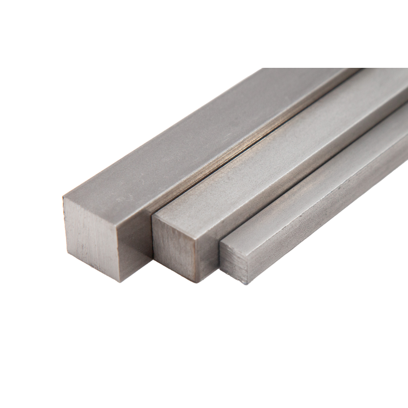 Čtyřhranná ocelová tyč 1.0038 čtyřhran 8x8–30x30 mm 0,1–1 metr