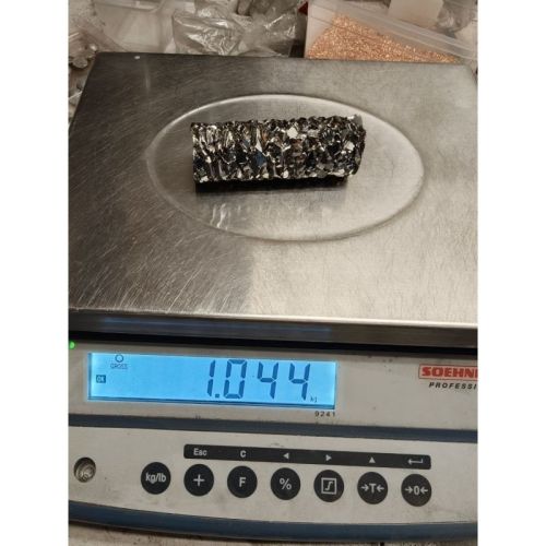 Hafniový krystalový prut  0.25kg-3kg Zr0.2% kov, čistý prvek 72